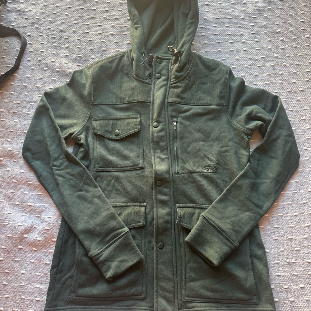 Nike Green Zip-Up Hoodie